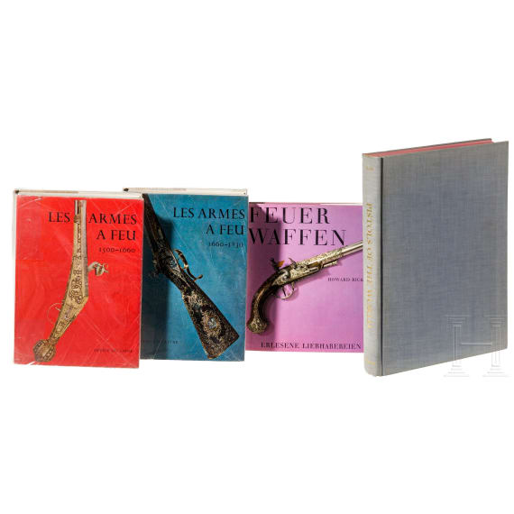 Vier Bücher über Feuerwaffen, um 1965