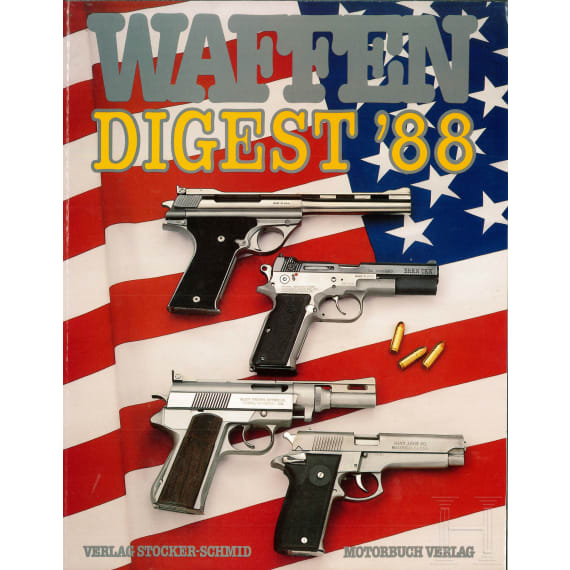 11x Waffen Digest, 5x Gun Collector's Digest, 2x Schuss und Waffe, 1x Guns of the World