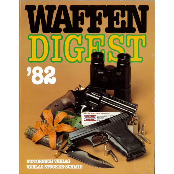 11x Waffen Digest, 5x Gun Collector's Digest, 2x Schuss und Waffe, 1x Guns of the World