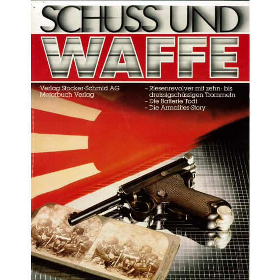 11x Waffen Digest, 5x Gun Collector's Digest, 2x Schuss und Waffe, 1x Guns of the World