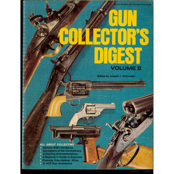 11x Waffen Digest, 5x Gun Collector's Digest, 2x Schuss und Waffe, 1x Guns of the World