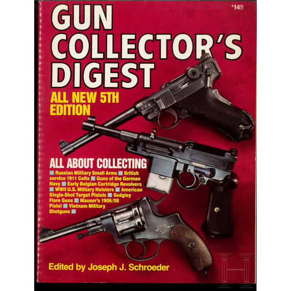 11x Waffen Digest, 5x Gun Collector's Digest, 2x Schuss und Waffe, 1x Guns of the World