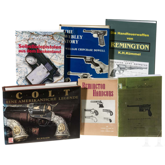 5 Bücher über Faustfeuerwaffen