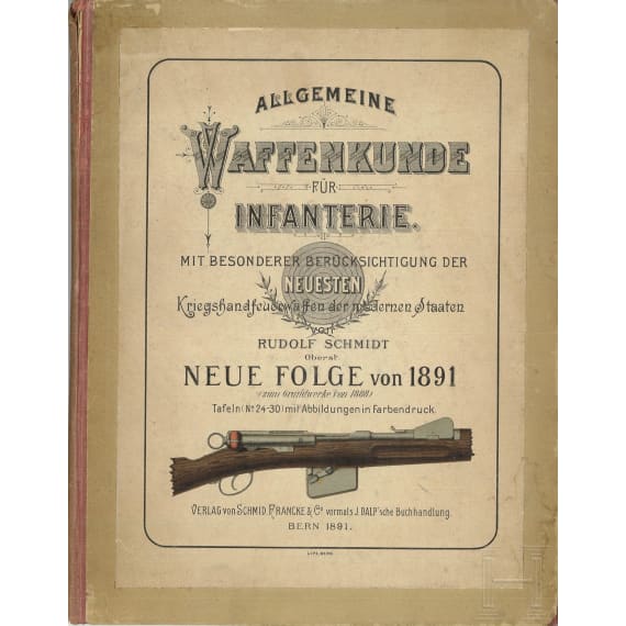 10 B&uuml;cher &uuml;ber deutsche Bewaffnung der Infanterie, Marine, Artillerie, Uniformen und Abzeichen; Loseblattsammlung