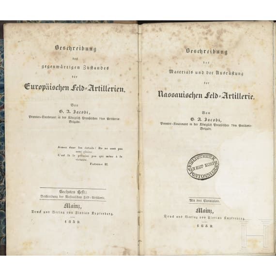 10 B&uuml;cher &uuml;ber deutsche Bewaffnung der Infanterie, Marine, Artillerie, Uniformen und Abzeichen; Loseblattsammlung