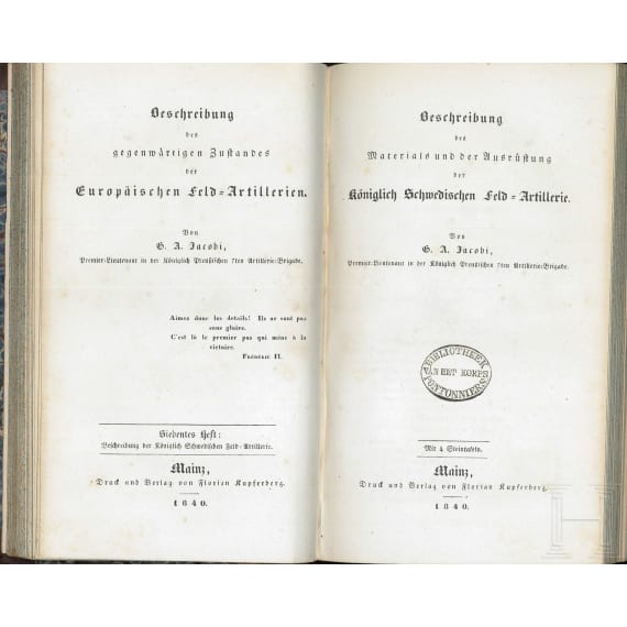 10 B&uuml;cher &uuml;ber deutsche Bewaffnung der Infanterie, Marine, Artillerie, Uniformen und Abzeichen; Loseblattsammlung