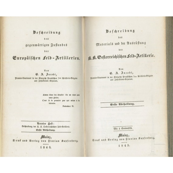 10 B&uuml;cher &uuml;ber deutsche Bewaffnung der Infanterie, Marine, Artillerie, Uniformen und Abzeichen; Loseblattsammlung