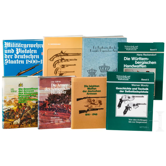 Acht B&uuml;cher &uuml;ber die Bewaffnung der deutschen Staaten
