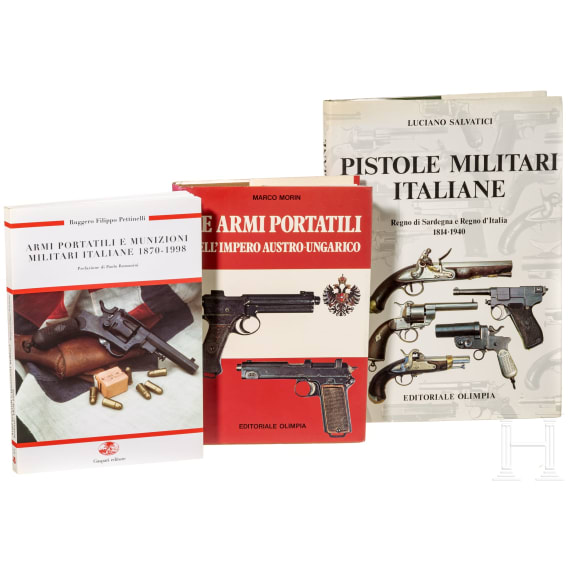 Drei B&uuml;cher zu italienischen Schu&szlig;waffen