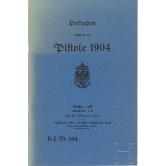 Gro&szlig;es Konvolut Waffenbeschreibungen und Handb&uuml;cher, meist Nachdrucke (Inkl. Salvator-Dormus und Schwarzlose)