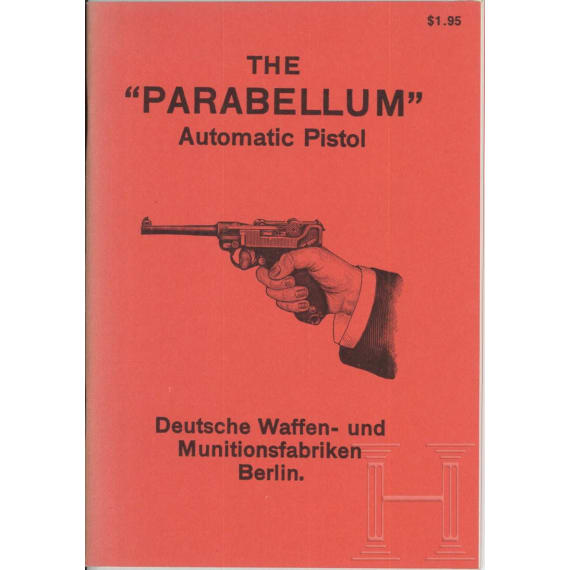 Gro&szlig;es Konvolut Waffenbeschreibungen und Handb&uuml;cher, meist Nachdrucke (Inkl. Salvator-Dormus und Schwarzlose)