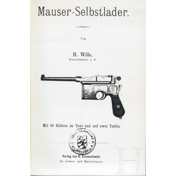 Gro&szlig;es Konvolut Waffenbeschreibungen und Handb&uuml;cher, meist Nachdrucke (Inkl. Salvator-Dormus und Schwarzlose)
