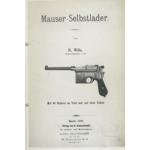 Gro&szlig;es Konvolut Waffenbeschreibungen und Handb&uuml;cher, meist Nachdrucke (Inkl. Salvator-Dormus und Schwarzlose)