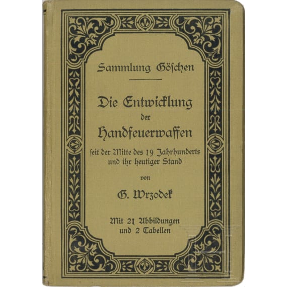 11 Druckwerke zu Handwaffen, Munition und Vorschriften; Originale, 1908 - 1955