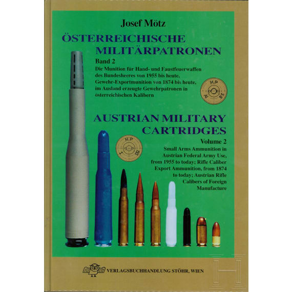 J. M&ouml;tz, &Ouml;sterr. Milit&auml;rpatronen; Magrutsch; Bewaffnung der Wr. Sicherheitswache; Dolleczek: Monographie der k.u.k. Waffen