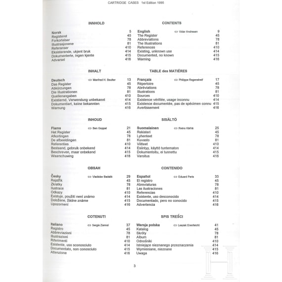 9 B&uuml;cher &uuml;ber Waffen und Munition, Waffenfabrikation und Kennzeichnung