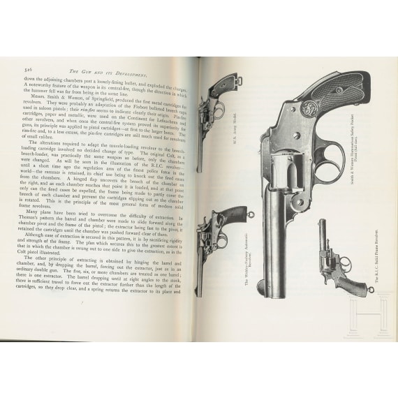 9 B&uuml;cher &uuml;ber Waffen und Munition, Waffenfabrikation und Kennzeichnung