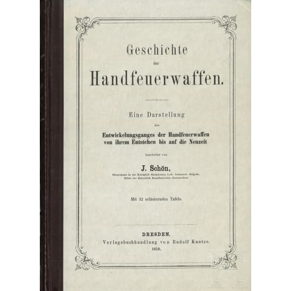 9 B&uuml;cher &uuml;ber Waffen und Munition, Waffenfabrikation und Kennzeichnung