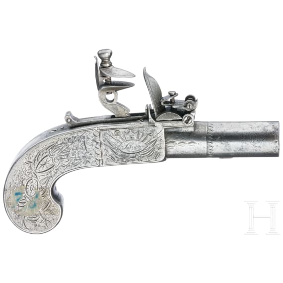 Gro&szlig;es Ganzmetall-Terzerol, London, um 1780