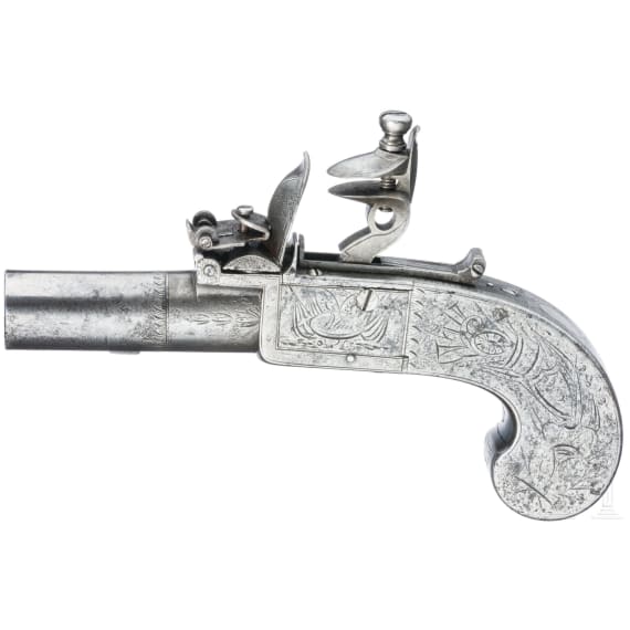 Gro&szlig;es Ganzmetall-Terzerol, London, um 1780