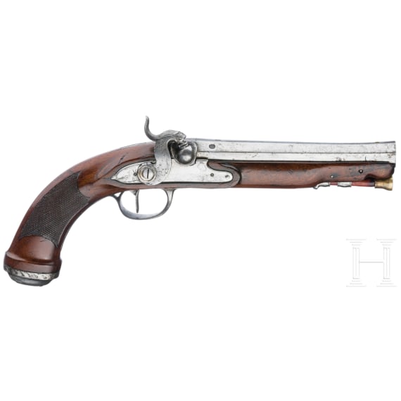 Perkussionspistole, Frankreich, um 1830