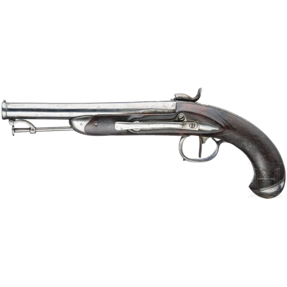 Perkussionspistole, Yabara, Eibar, um 1840