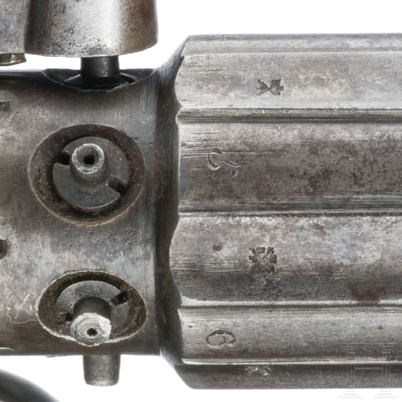 B&uuml;ndelrevolver, englische Bauart, um 1850