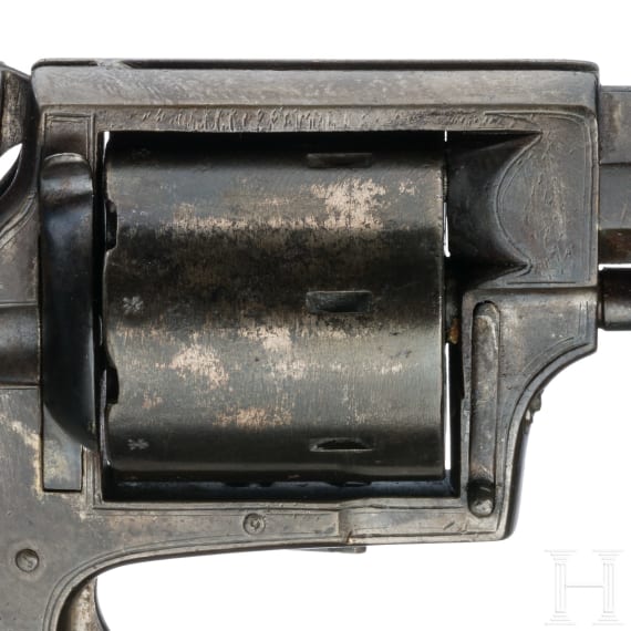 Revolver Canderwood & Son, Tranter 1863 Patent, Dublin, um 1870