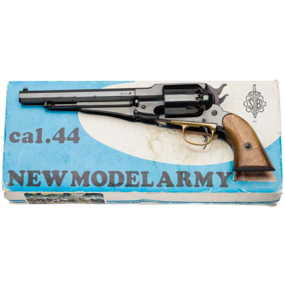 Remington New Model Army (Santa Barbara, Replika, Spanien), im Karton