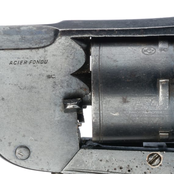 Revolver Levaux, Belgien, um 1880