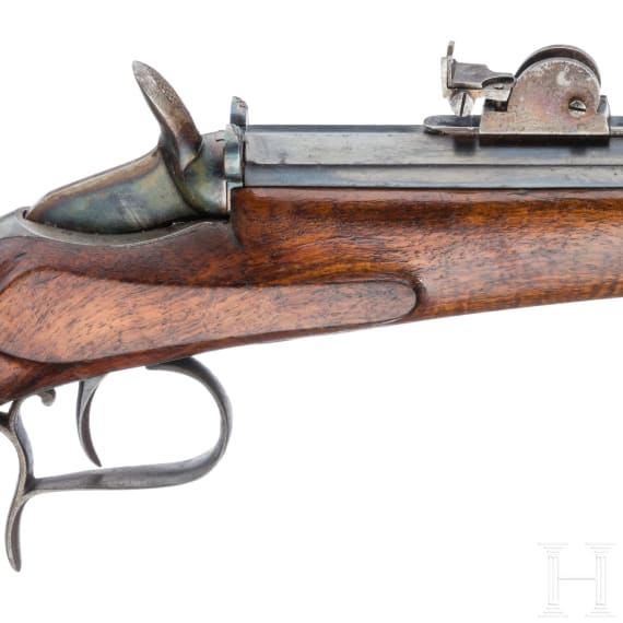Scheibenpistole, System Flobert, Belgien, um 1880