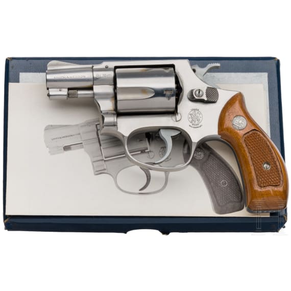 Smith & Wesson Mod. 60, "Chief's Special Stainless", im Karton