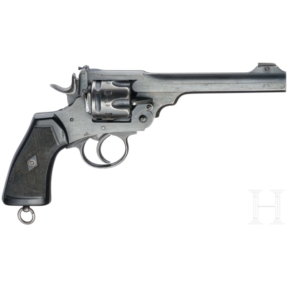 Webley Mark VI, mit Holster und Repro-Bajonett