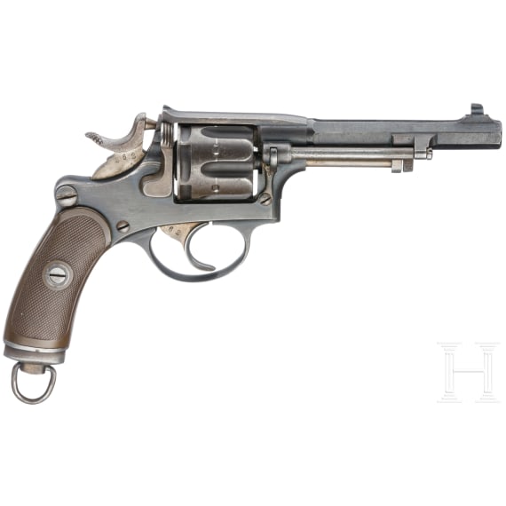 Revolver Mod. 1882, mit Futteral