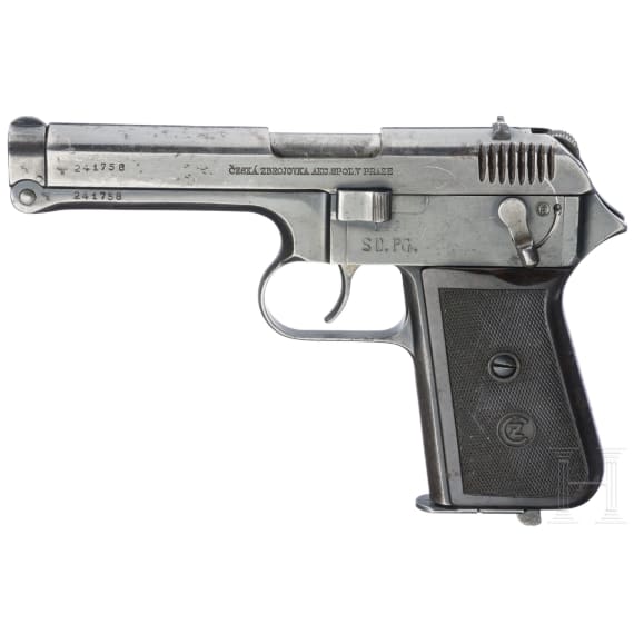 CZ Mod. 38 Polizei, mit Sicherung