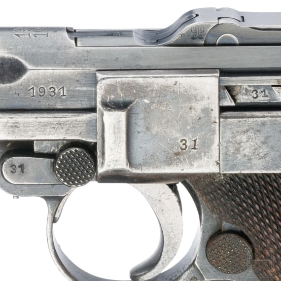 Pistole 08 DWM 1913/1920, Reichswehr, Polizei
