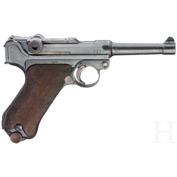 Pistole 08, DWM 1918/1920, Simson Rework, Polizei