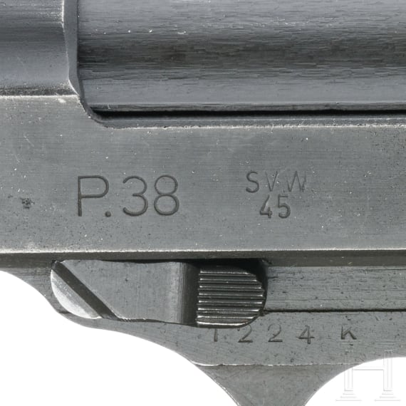 Mauser P 38, Code "svw 45"