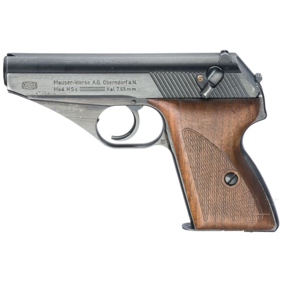 Mauser Mod. HSc, mit Tasche, Wehrmacht
