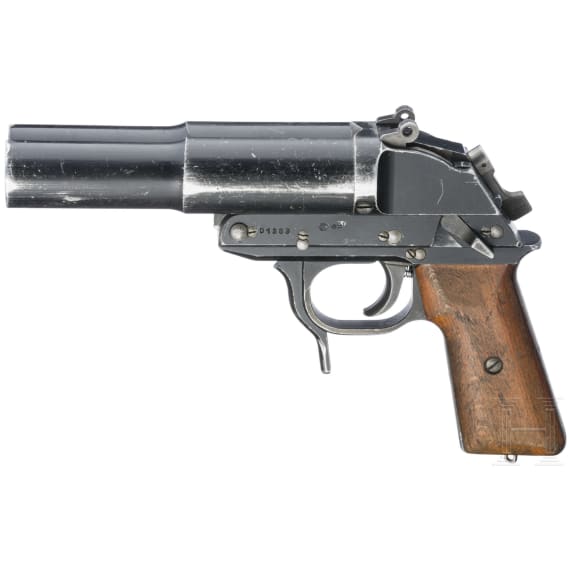 Doppell&auml;ufige Signalpistole Mod. LP 2 "1001", DDR