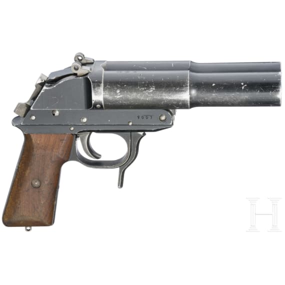 Doppell&auml;ufige Signalpistole Mod. LP 2 "1001", DDR