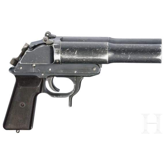 Doppell&auml;ufige Signalpistole Mod. LP 2 "1001", DDR