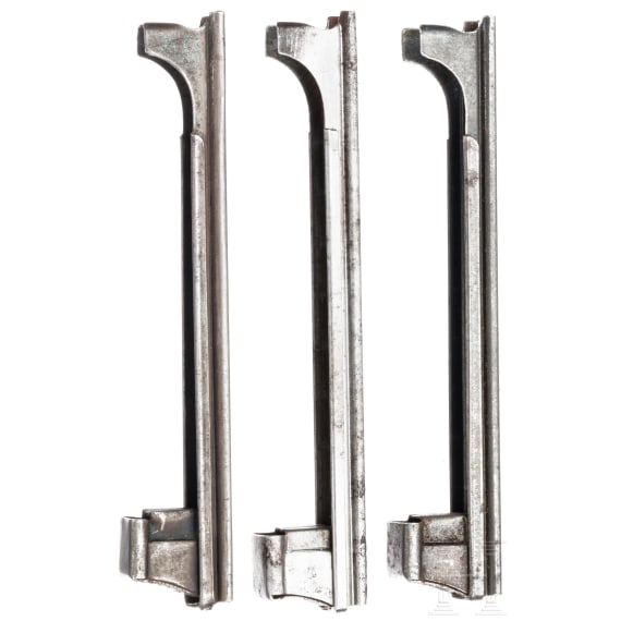 Drei originale Ladestreifen für Roth-Steyr M 07