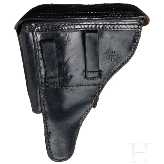 Koffertasche zur Pistole 08, Polizei