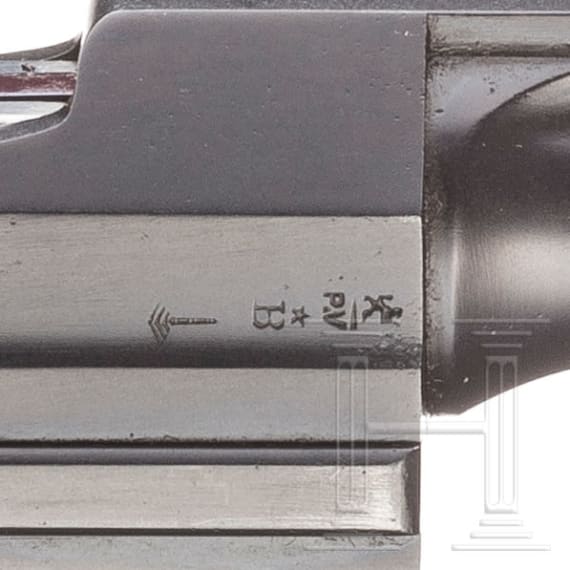 Bergmann Bayard Mod. 1908, mit Anschlagschaft
