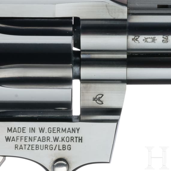 Revolver Korth, Serie 28, mit Wechseltrommel
