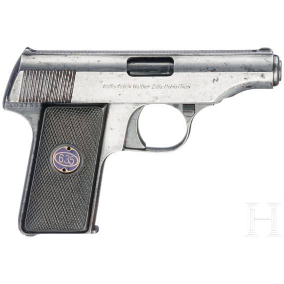 Walther Mod. 8, 1. Ausf&uuml;hrung