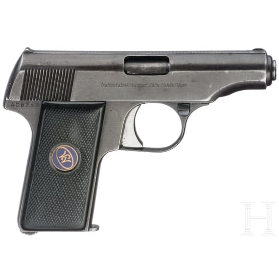 Walther Mod. 8, 1. Ausf&uuml;hrung, im Karton