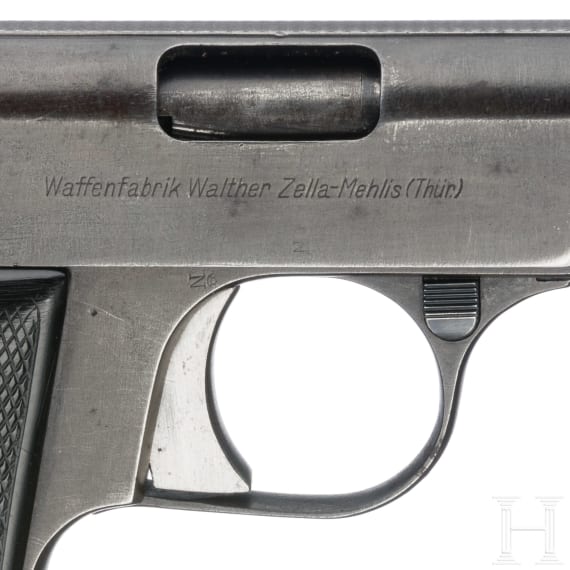 Walther Mod. 8, 1. Ausf&uuml;hrung, im Karton