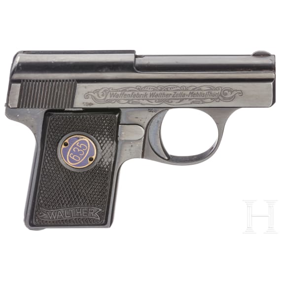 Walther Mod. 9b, graviert